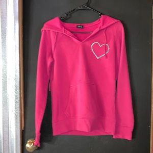 Rue21 Womens pink hoodie size medium